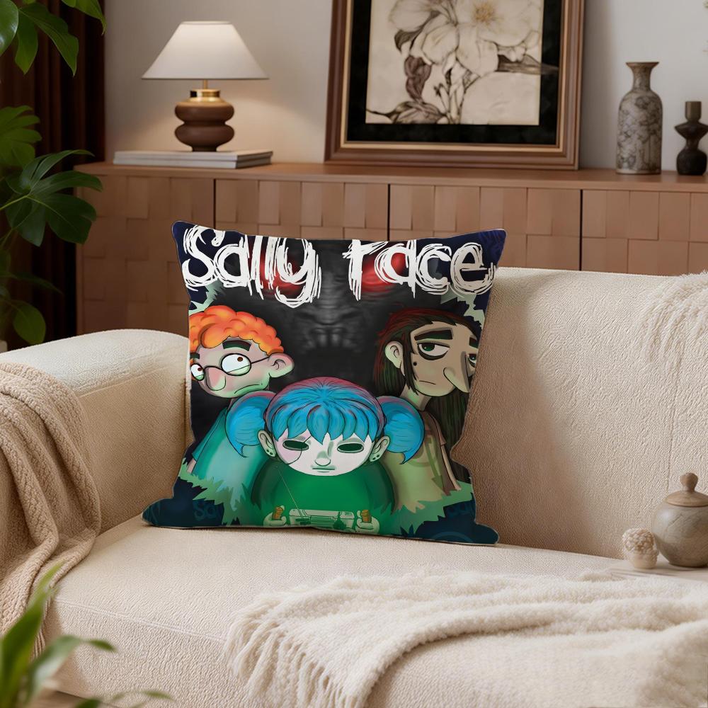 Band Sally Face Cushion Cover Cushion Cover Set 4Pcs 50X50 45X45 40X40 Pillowcase Decorative Sofa Home Decor