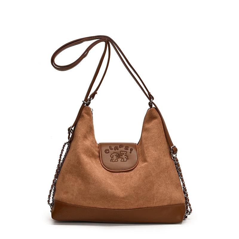 

Рюкзак Meilaide 2025 с матовым покрытием: Вместительная сумка через плечо/кроссбоди для осенне-зимних трендов.