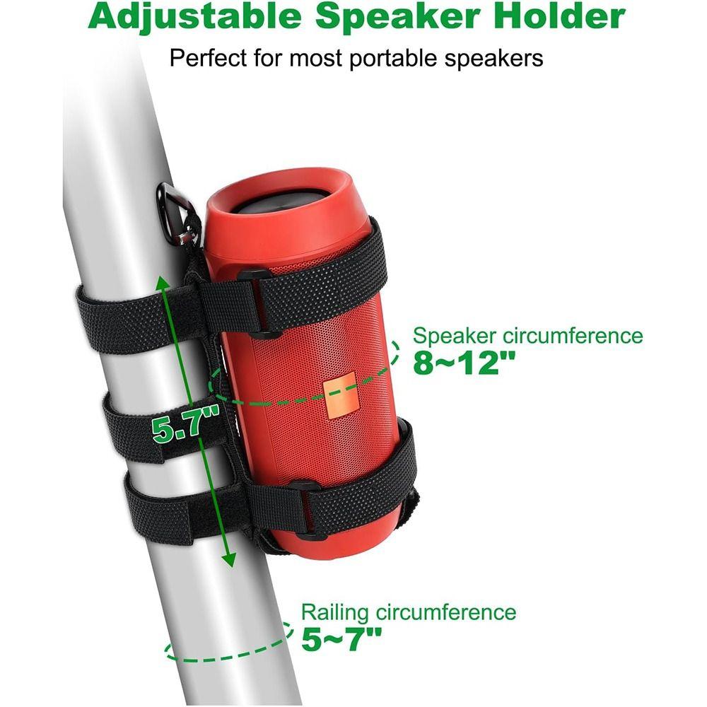 Universal Speaker Holder Anti-slip Speaker Mounts NEW Bicycle Speaker Straps Outdoor Activities