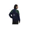Adidas Originals Big Trefoil Abstract Color Block Logo Zip Jacket Men Jacket Green GE6235