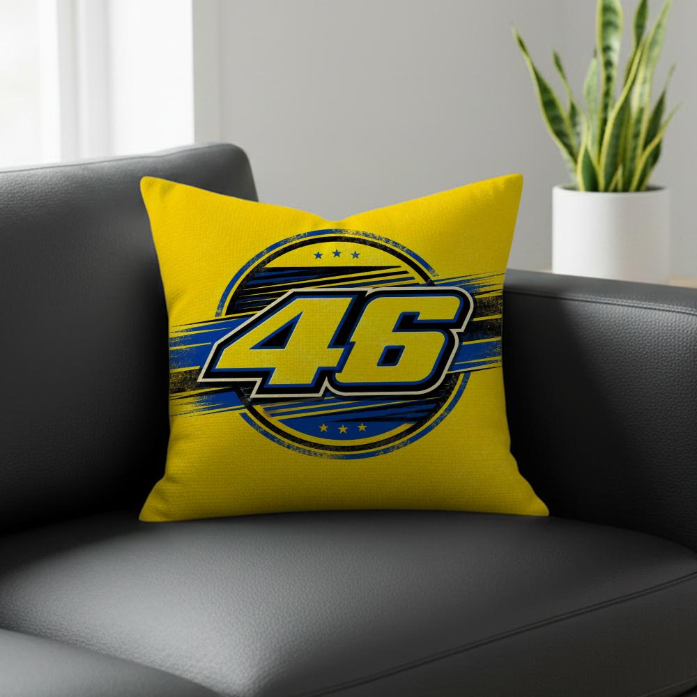 Motorsport MotoGP Cushion Cover Natural Linen Pillowcase Set AllinOne Decor for Sofa Bedroom Chair