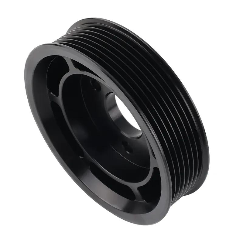 Power Steering Aluminium Pulley 32427553955 Black For BMW E82 E88 135i E90 E91 E92 E93 335i 335xi N54 Belts Pulleys Engine Parts