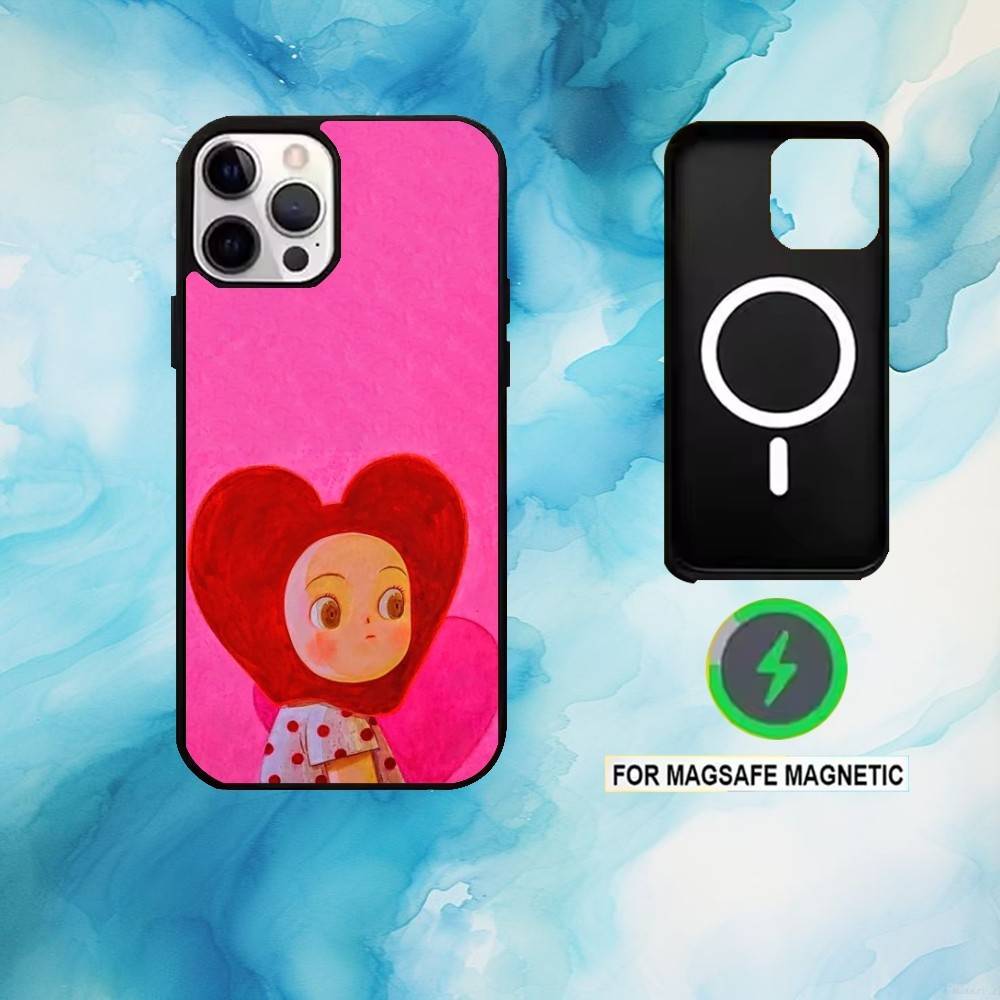 Whimsical Girlhood Reverie Phone Case For iPhone17,16,15,14,13,12,11 Plus,Pro Max Magnetic For Magsafe Wireless Charging