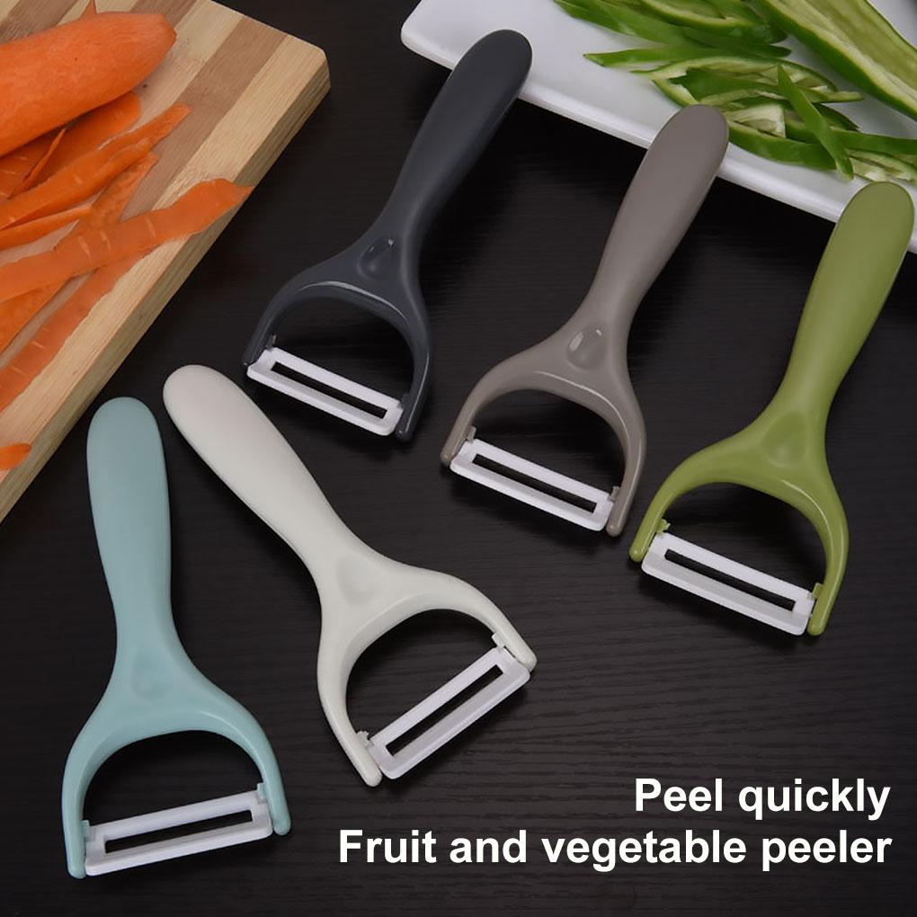Ceramic Fruits Vegetables Peeler Creative Cutlery Peeler Vegetable Cutter Cooking Tools Kitchen Scraper Skin Remover Accessories