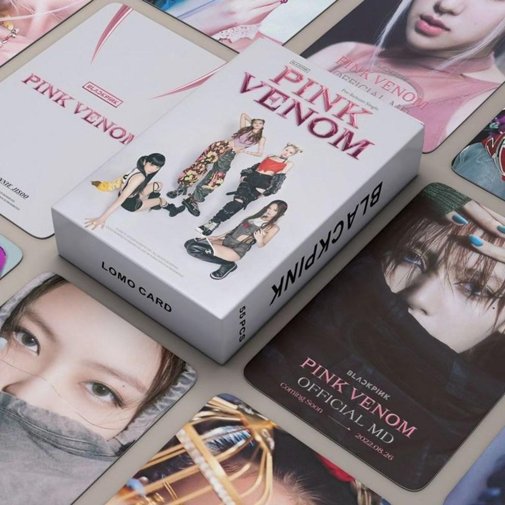 BLACKPINK Photocard Set of 55 PINK VENOM Idol Photocards
