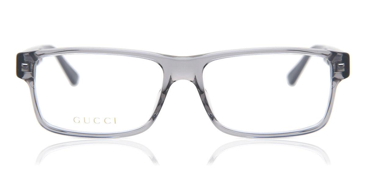Gucci Gg0752o 003 Men Eyeglasses Transparent Grey/56