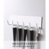 Yamazaki Magnetic Kitchen Tool Hook White, Approx. W24.5xD3.5xH6cm, Tower Series