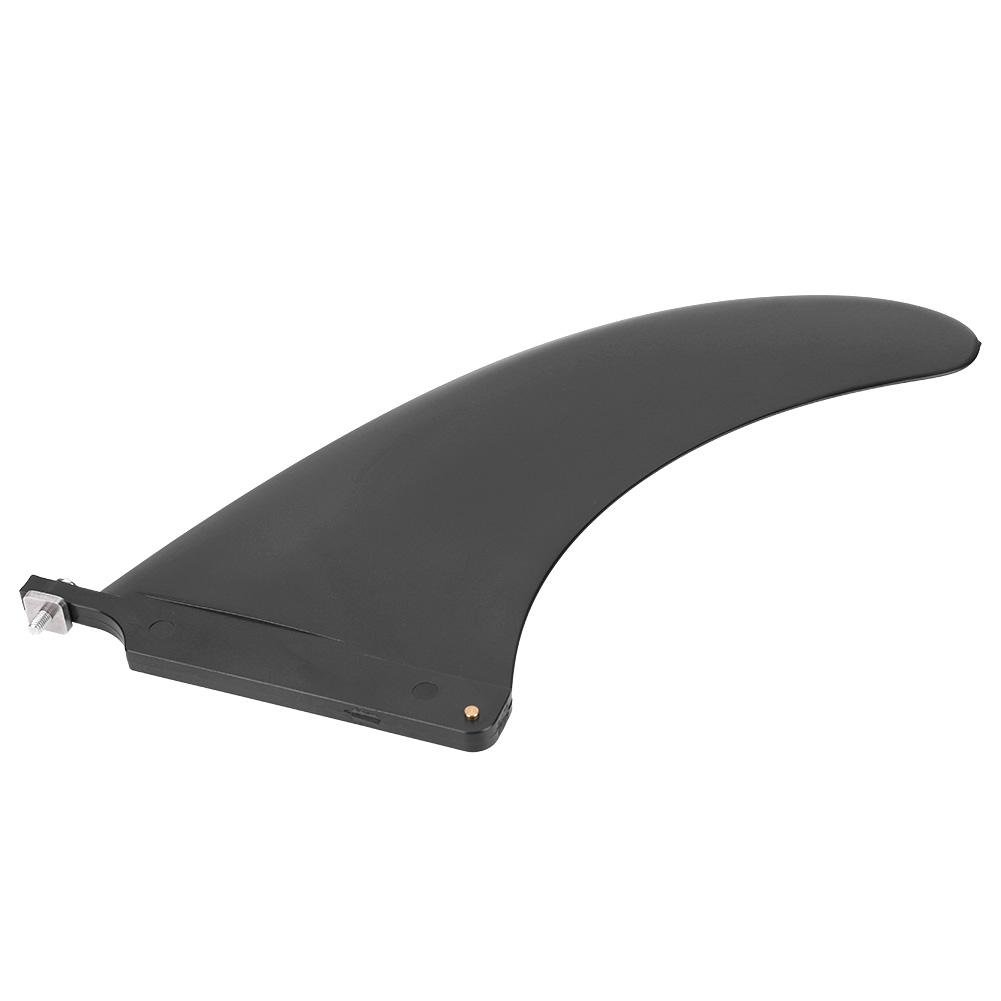 

9inch PVC Surfboard Tail Rudder Split Surfing Watershed Fin Accessory Black