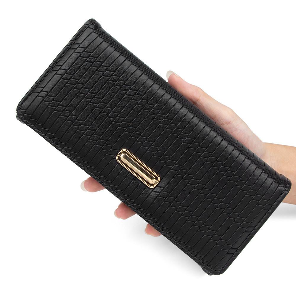 Pu Long Wallet For Women With Multiple Card Slots And Coin Pocket For Daily Use