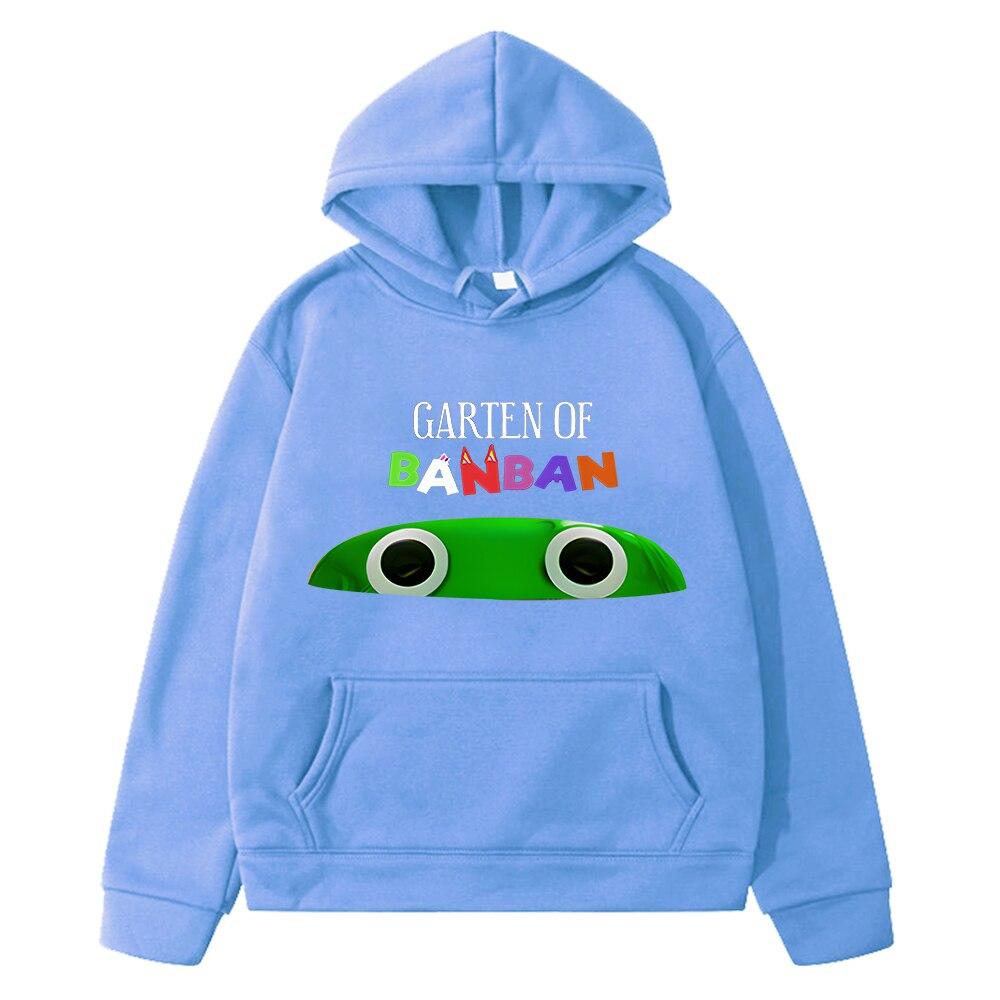 Garten of Banban Hoodies Fleece Sweatshirt Casual Anime Hoodie Y2k Sudadera Boys Girl Clothes Autumn Hoodie Children Clothing