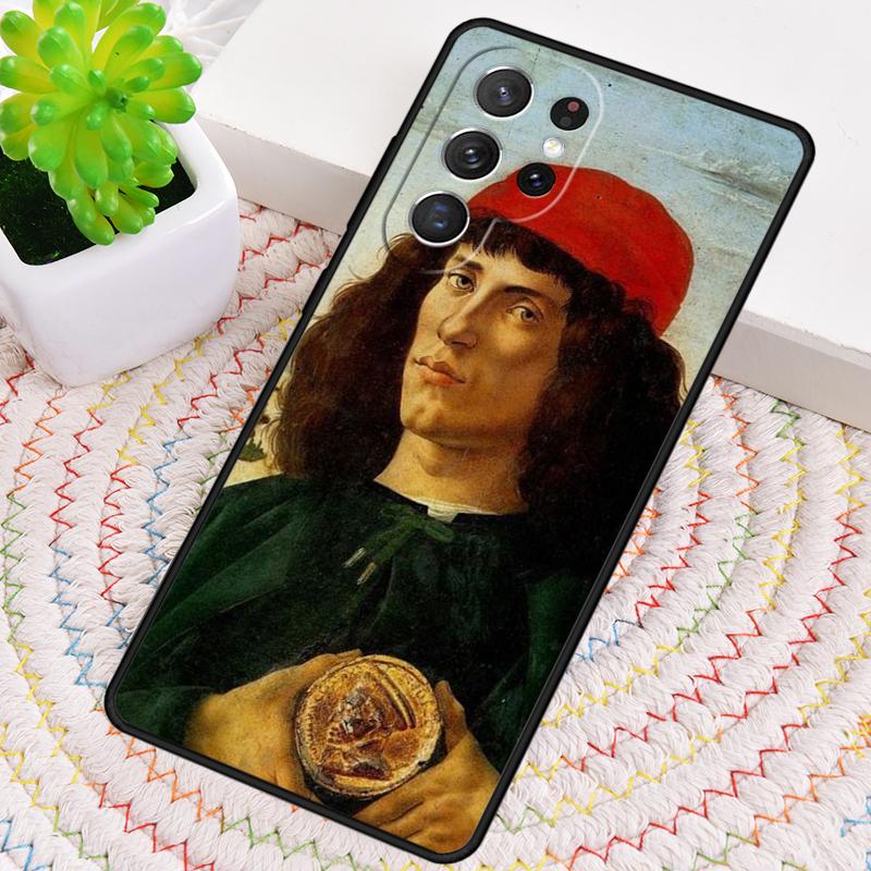 Sandro botticelli Renaissance art Phone Case For Samsung Galaxy note 10 pro S26 S25 S24 S23 S22 Ultra Plus S21 FE S20 Cover