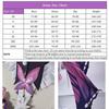Game Honkai Star Rail Castorice Cosplay Costume Servant Of Death Purple Women Dress Halloween Carnival Party Suit
