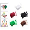 100Pcs Christmas Gift Bags Festival Pouches Small College Graduation Mini Sheer Drawstring Organza Bags Wrapping Bags Candy Bags