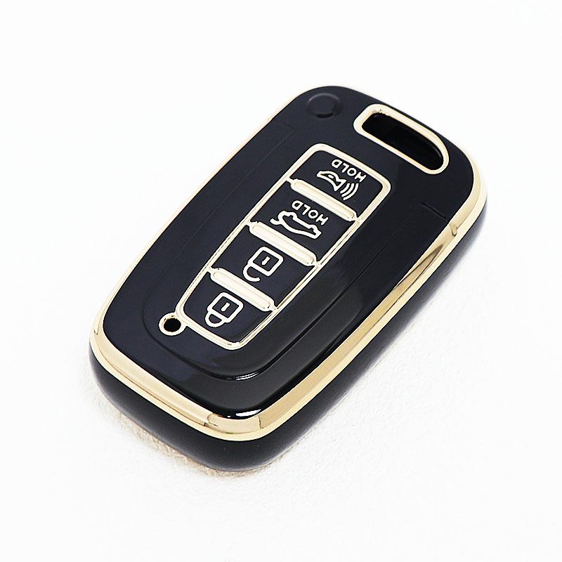 Keyless Shell Holder For Kia Sorento K5 K7 Sportage R Borreed 4 Buttons Tpu Key Case Cover For Hyundai Ix35 Sonata Tucson Azera