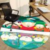 1pcSouth Park Characters Office Round Area Rug, Indoor Mat Suitable For Office, Bedroom Living Room Home Decor, Room Deco,  Offic A0928164