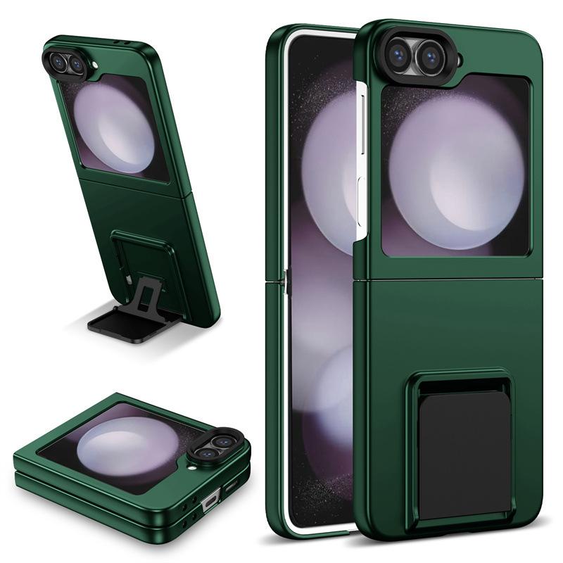 Applicable To Samsung Z FliP7 Folding Phone Case Three-dimensional Bracket Galaxy ZFliP6 All-inclusive Anti-drop Protective Case