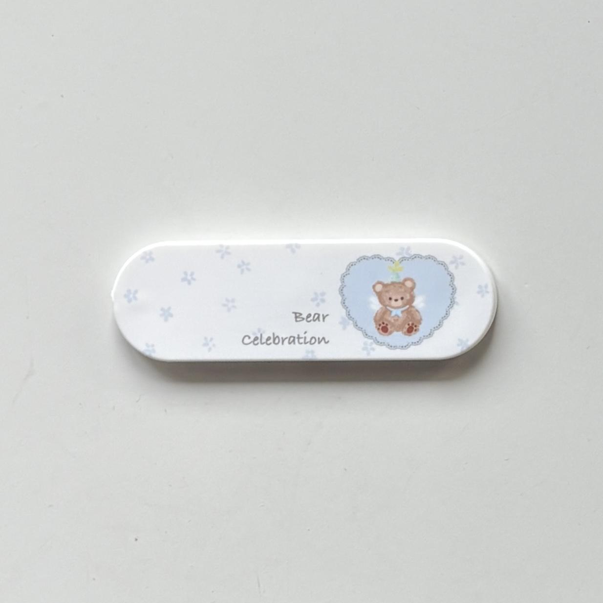 

Милый Мишка Крылья Милое Выражение Рисунок для Всех Универсальных Держателей для Телефона iPhone Samsung Push Pull Держатель Кольцо для Пальца Аксессуар белый