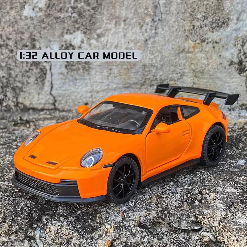 1:32 911 Racing Model Supercar Car Toy Boy Fast and Furious Alloy Diecast Vehicle Metal Kid Gift  One Piece Collection Ornament