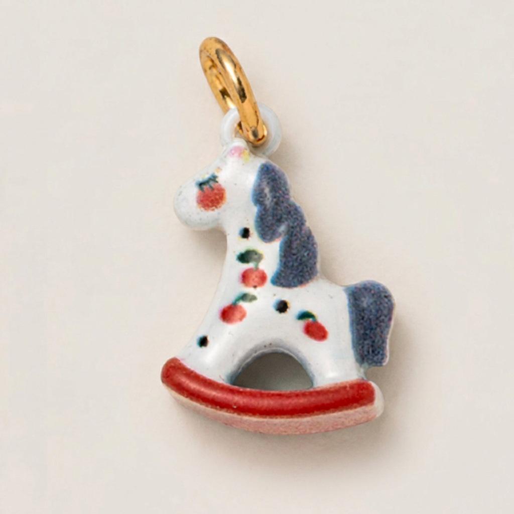 Europe's Hot-Selling Cute Pendant DIY Necklace: Little Fox, Rocking Horse, Mushroom, Swan, Rabbit, Rooster