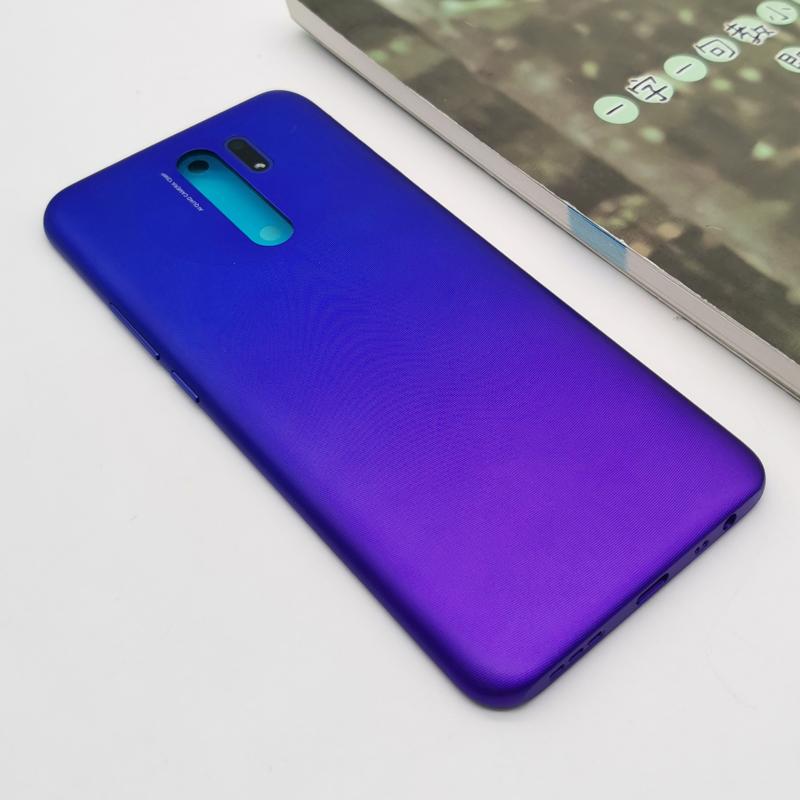 

Для Xiaomi Redmi 9 задняя крышка батарейного отсека задняя дверь Замена крышки для телефона Redmi 9 Redmi9 + клей синий