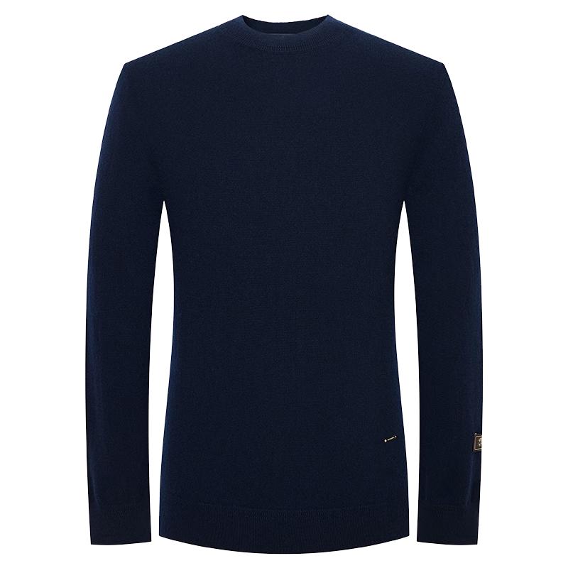 

Men s Semi-High Collar Cashmere Sweater XL (50)