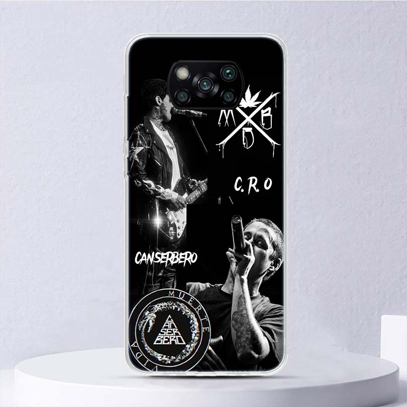 Residente C-Canserbero Soft Case For Xiaomi Poco X7 X6 X5 X4 X3 Nfc F7 Ultra F6 F5 Pro Phone Cover F4 Gt F3 M5S M4 M3 M5 M6 Coqu