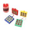 XO Tic-Tac-Toe Rotating Keychain: Children's Educational Circle-Cross Chess Pendant Toy Gift