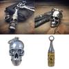 Halloween Themed Shark Car Accessory Keychain Alloy Made Skeleton Design For Bags And Key Rings