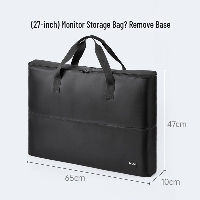 Portable Desktop Computer Storage Bag for 24-27 Inch Monitors