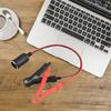 for w/ Battery Clamp Battery Clip-On & Cigarette Lighter Extension Cord Plug Soc