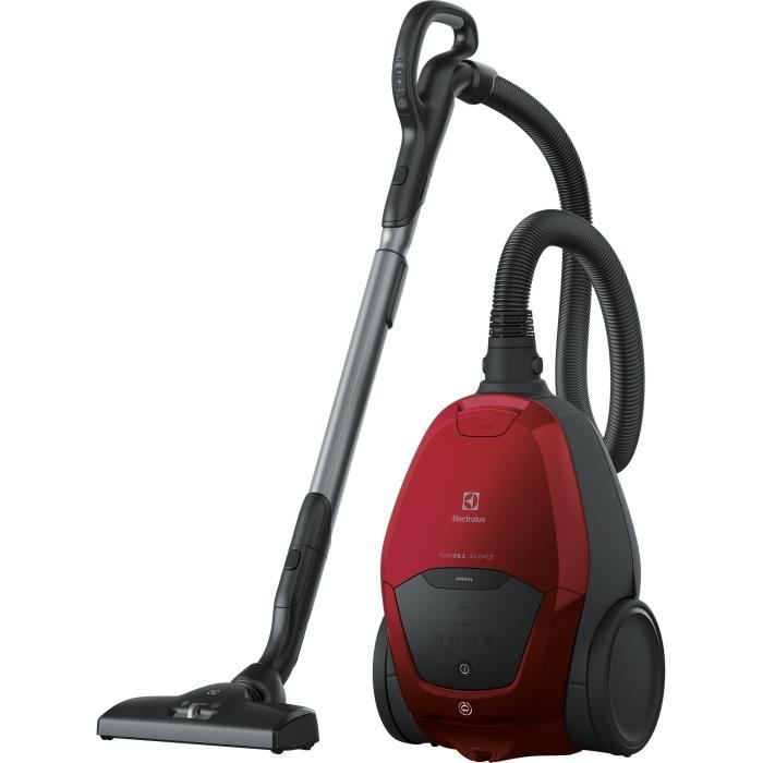 ELECTROLUX PD82-ANIMA - שואב אבק שקית Pure D8 - שקט במיוחד 57db - שקית מנטרלת ריחות - רדיוס 12 מ' - אביזר