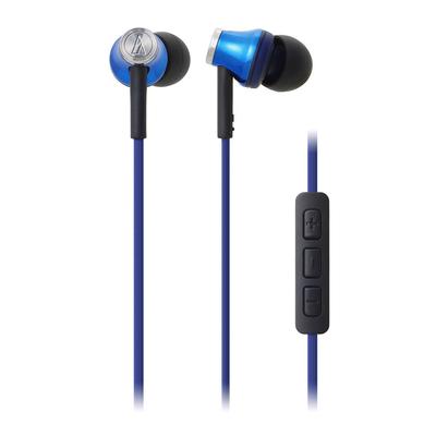 Écouteurs intra-auriculaires avec microphone Blue BL Audio-Technica pour iPod/iPhone/iPad ATH-CK330i