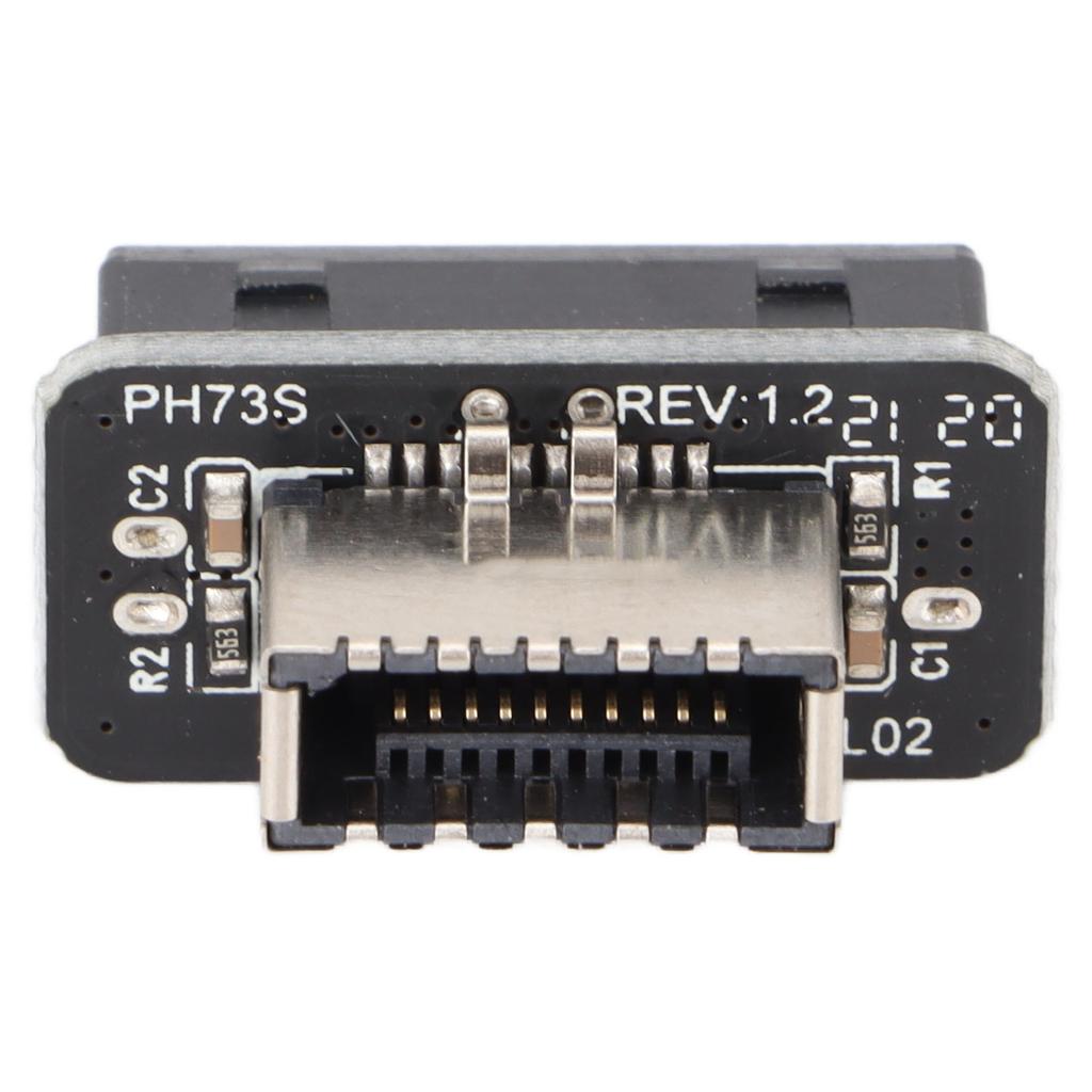 USB-Adapter 19P20P zu TypE TypC Schnittstelle Stabiles Signal Starke Anti-Interferenz-Fähigkeit