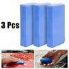 3 Pcs Car Clay Cleaning Bar Car Detailing Waxing Polish Treatment Fine Grade Car Wash Mud For Glass Stains Rust Oil Car Accessor
