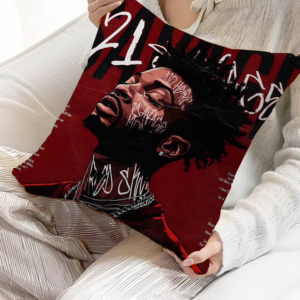 American 21 S-Savage Cushion Cover Pillowcase Upholstery Sofa Throw Pillow Home Decor Pillowcas