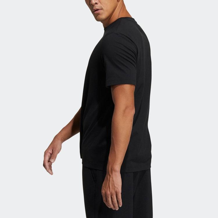 Adidas Camo Print Logo T-Shirt Men Tops Black GP0851