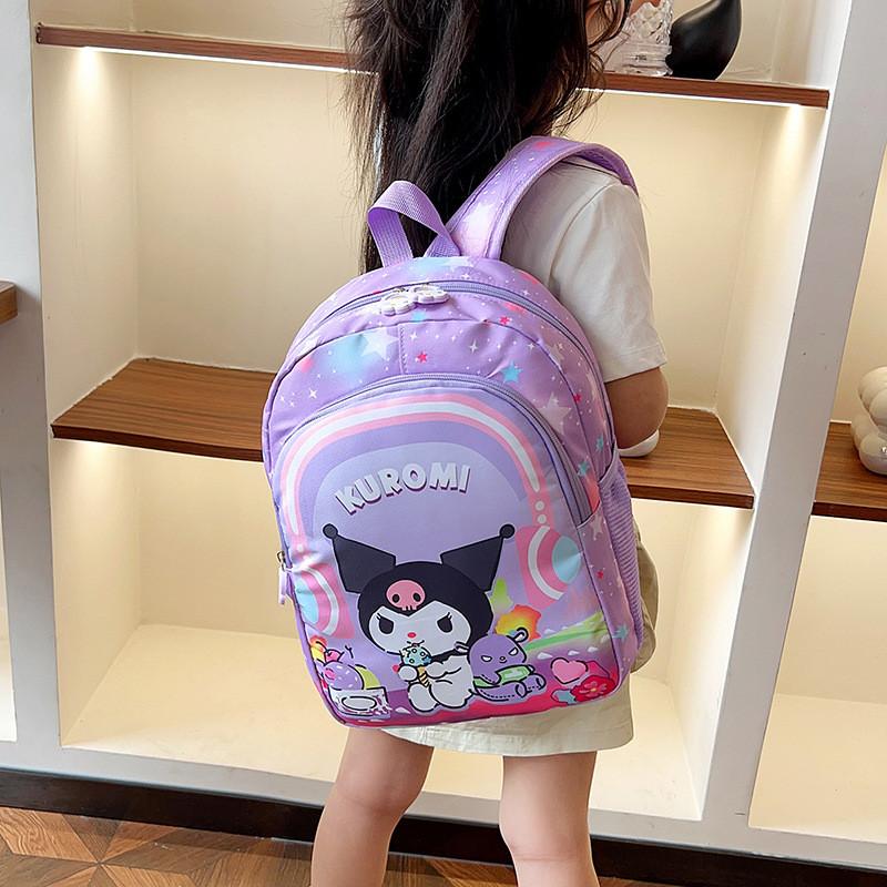 Childrens Cartoon Backpack For Preschoolers With Waterproof Nylon Material And Comfortable Arch Shoulder Straps