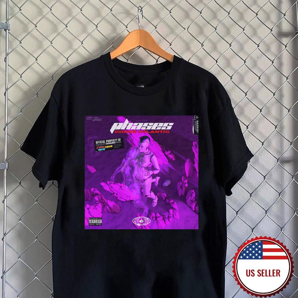 Chase Atlantic Band Album PHASES Black cotton T Shirt FULL Size S-5XL Unisex T-Shirt L