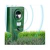 Répulsif Renard Répulsif Chat Ultrasonique Effaroucheur Chat pour Jardins Répulsif Oiseaux Chien Animal Alimenté par Batterie Étanche Sensibilité Réglable M