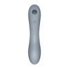 Air Massage Vibrator - Satisfyer Curvy Trinity 3 Blue Grey