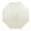 Patio Umbrella Replacement Canopy Resistant Easy To Install for Garden,