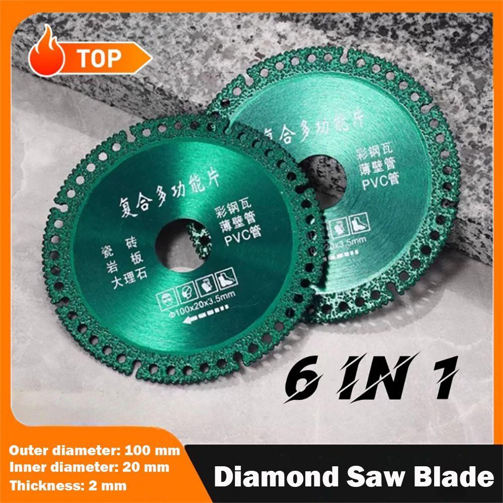 New Multifunctional Diamond Saw Blade High Hardness 100mm Cut Off Wheels Cutting Disc Cement