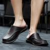 2026 Herrenschuhe EVA Slip-On Flache Schuhe Herren Hausschuhe Herren Gehen Halber Slipper Bequeme Weiche Haushalts Sandalen