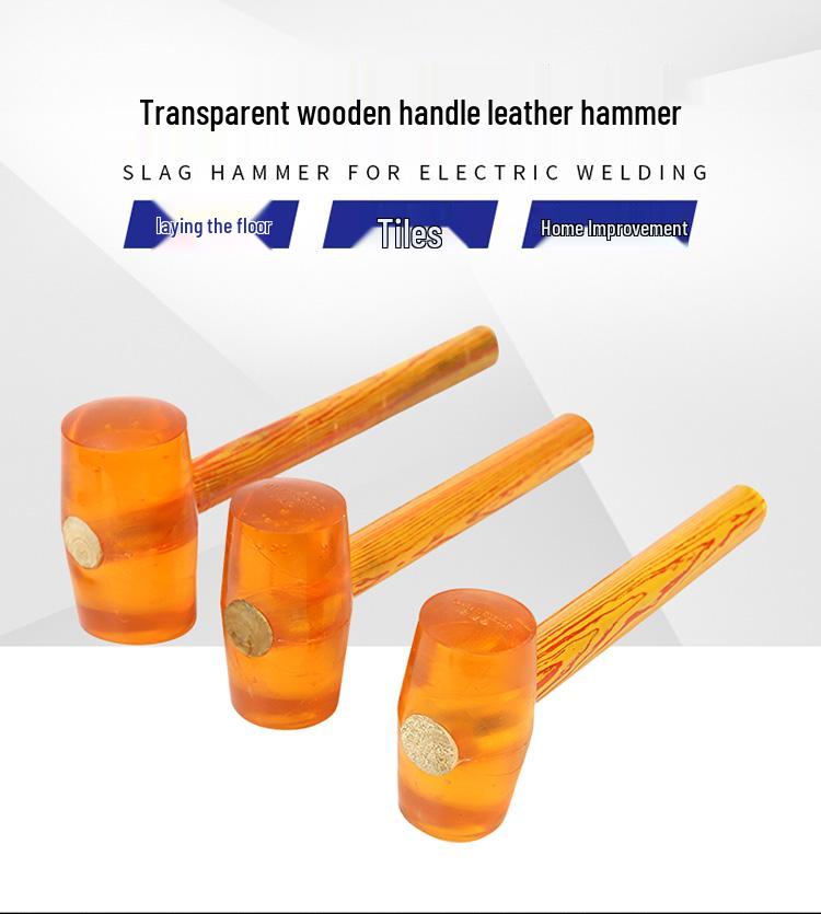 Multifunctional Soft Rubber Mallet for Tiling and Decoration