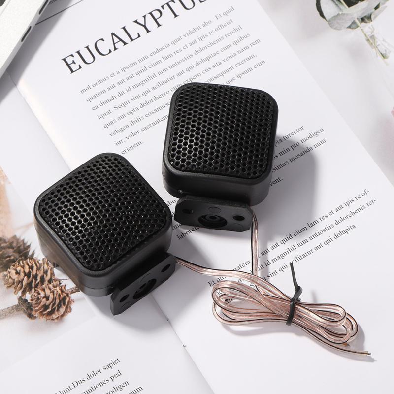 1 Paar Universelle 500W Auto-Hochtöner Installiert Sofort Eingebauter Frequenzweiche Mini Quadratisch Hoch