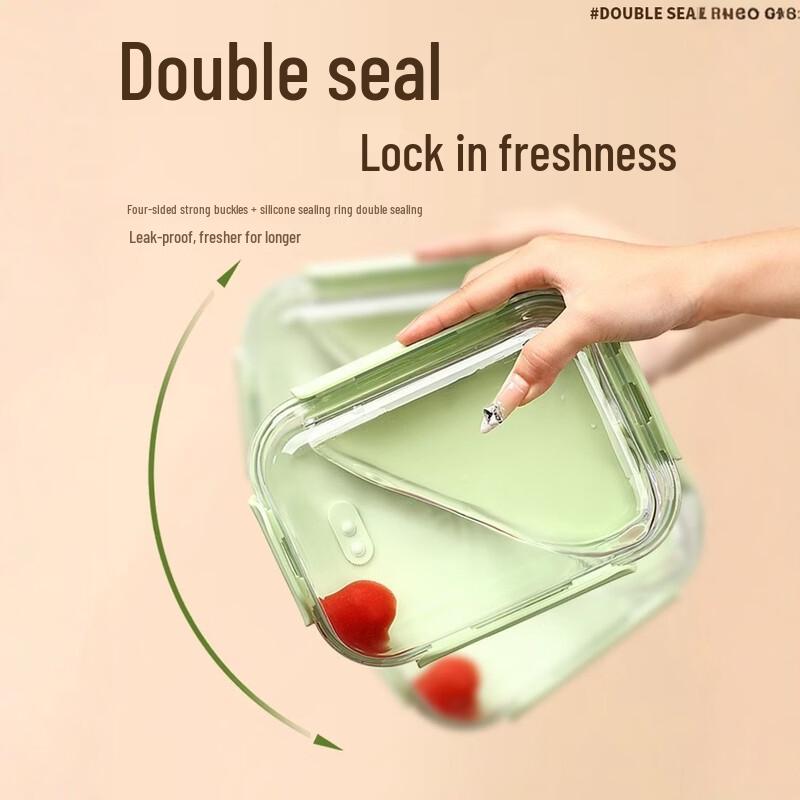 Microwave Safe Glass Bento Box