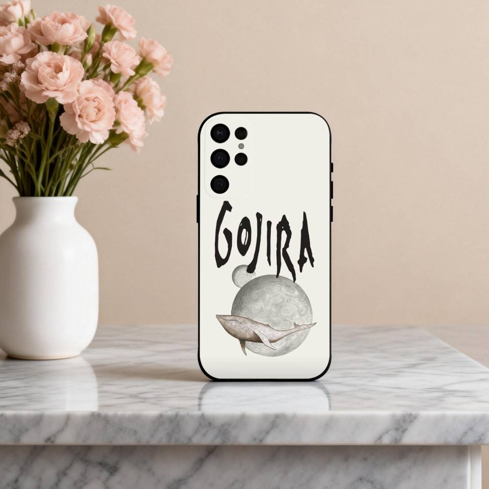 G-Gojira-A F-Fortitude-E Band Phone Case For Samsung S25,24,23,22,30,21,10,9,Ultra,Plus,Lite,FE,4,5 G Soft Black Case