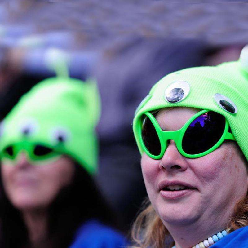 Lustige Alien Eyes Sonnenbrille Mode Neuheit Cosplay Prop Party Halloween Kostüm Zubehör Kind Spielzeug Brille