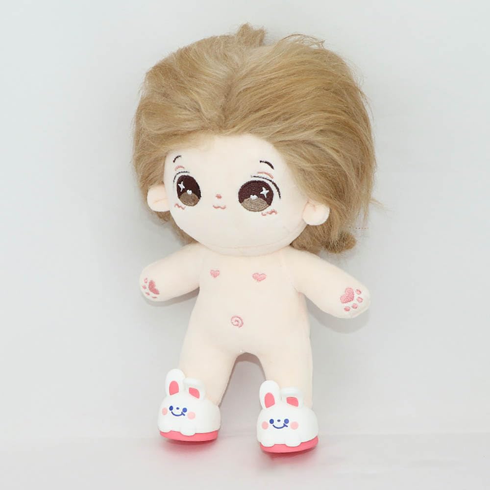 Niannyyhouse 20cm Plüsch Hase Panda Schuhe Baumwollpuppe Schuhe Anziehpuppen Zubehör (A3)