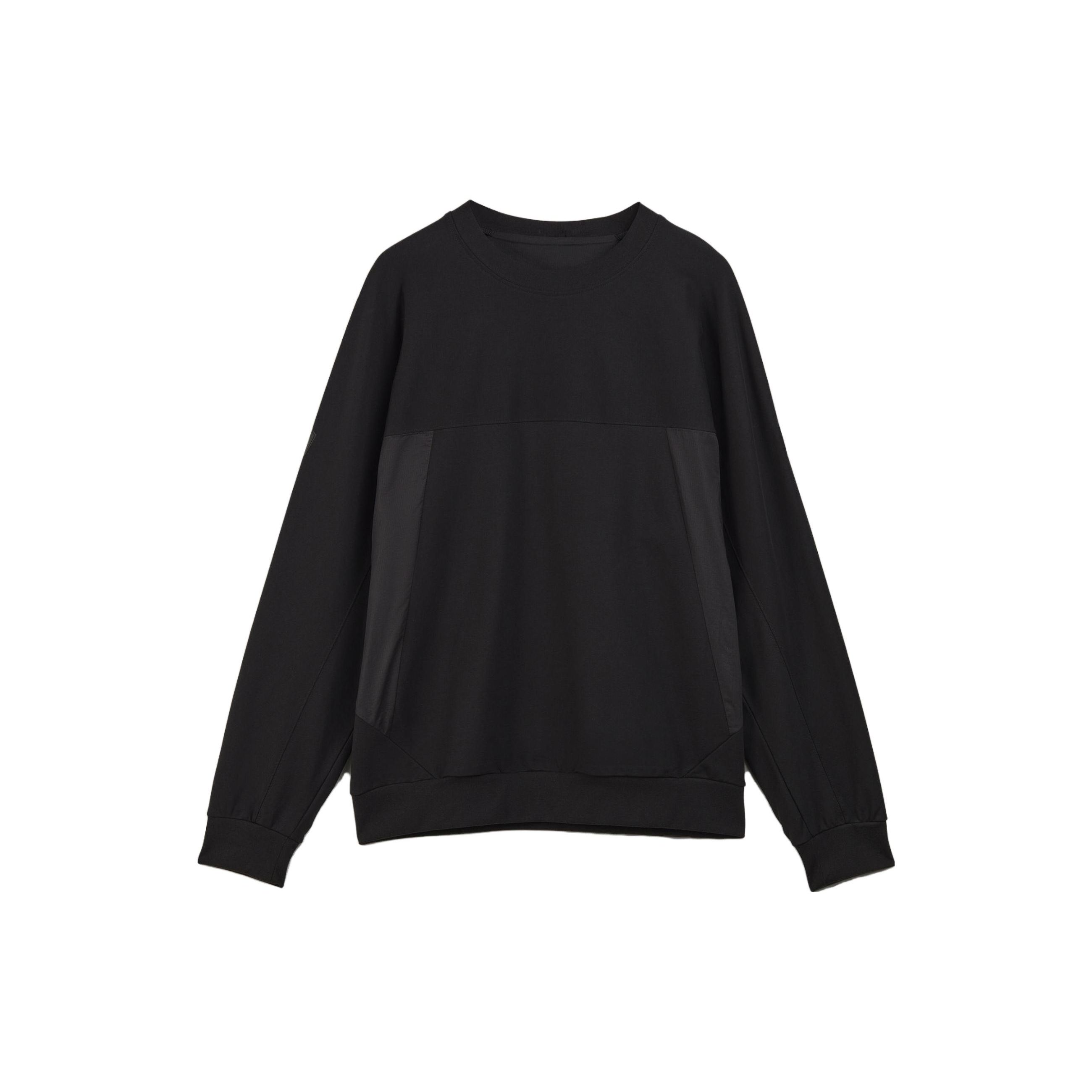 

Y-3 Свитшот с круглым вырезом Color Block, унисекс, черный H63029 M